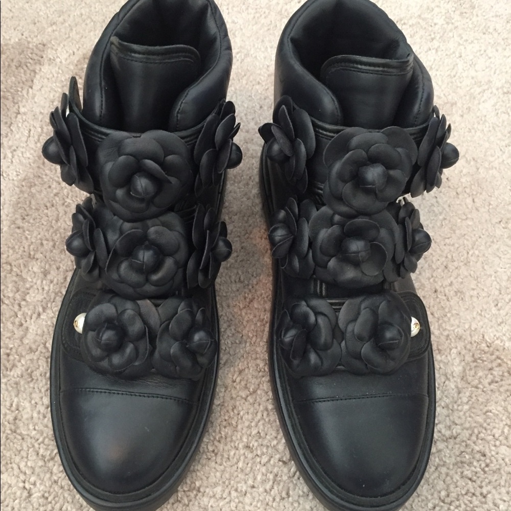Chanel Hightop Sneakers